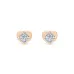 Solitaire Butterfly Earrings 102-10116(3.0)PR