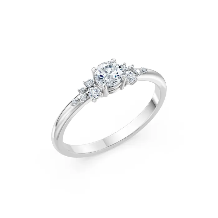 Solitaire Eternity Ring 101-10140(4.5)
