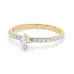 Solitaire Eternity Ring 101-10181/4(0.10)MARQUISE