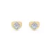 Solitaire Butterfly Earrings 102-10116(3.0)PR