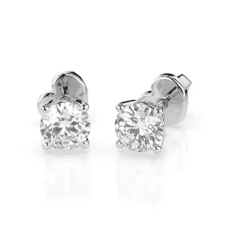 Solitaire Butterfly Earrings 102-10012/1(3.7)