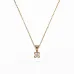 Solitaire Necklace 104-10013(2.7)