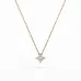 Solitaire Necklace 104-10055(3.0)PR