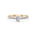 Solitaire Eternity Ring 101-10191(0.30)OV