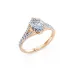 Solitaire Eternity Ring