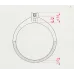 Solitaire Ring 101-10021(2.5)
