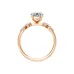 Solitaire Eternity Ring