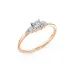 Solitaire Eternity Ring 101-10143(0.30)PR