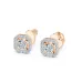 Solitaire Eternity Earrings 102-10118/2(3.7)