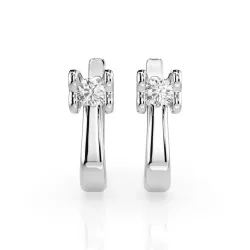 Solitaire Earrings with English Lock 102-10013(3.0)